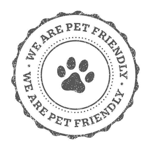 We are pet frienedly